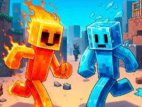 image bg Fire and Water Stickman